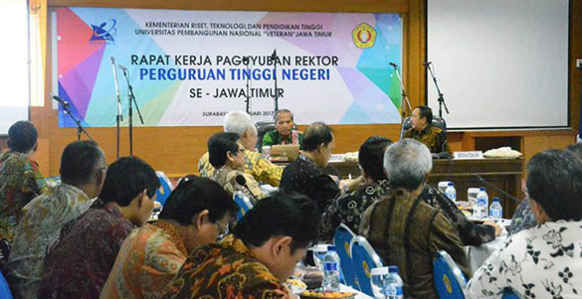 PTN se-Jawa Timur Hadiri Forum Rapat Kerja Paguyuban
