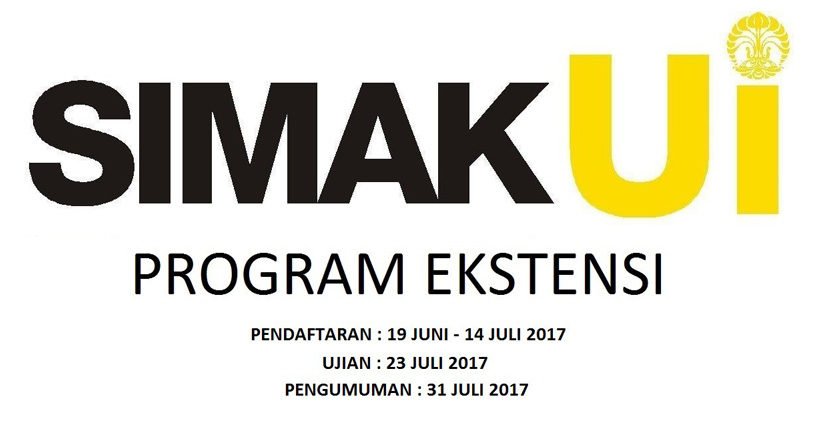 Pendaftaran SIMAK S1 Ekstensi & Paralel Lulusan D3 Universitas Indonesia Dibuka!