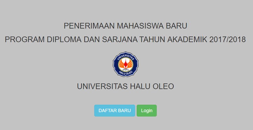 Penting, Jadwal Pelaksanaan Ujian SMMPTN Universitas Halu Oleo Berubah!