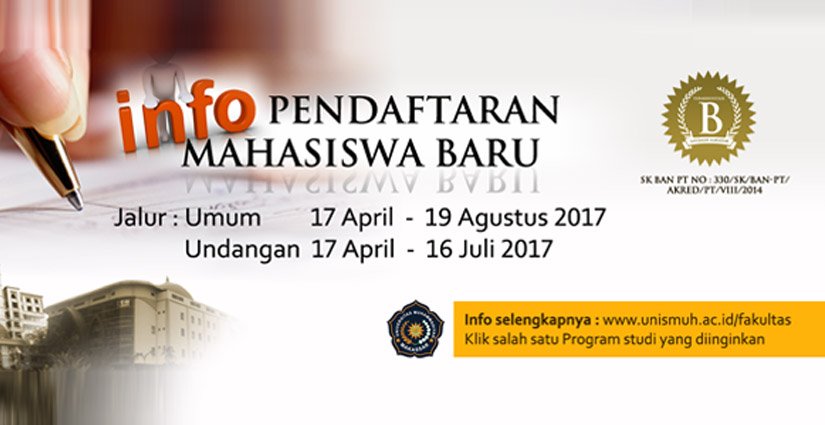 Unismuh Makassar Masih Buka PMB Hingga 19 Agustus! | Informasi ...