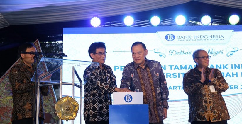 Bank Indonesia Resmikan Taman Terbuka Hijau Di UGM