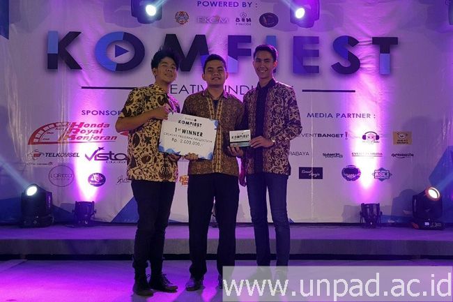 Tiga Mahasiswa Unpad Menoreh Kemenangan dalam “Creative Program Production” Nasional di Surabaya