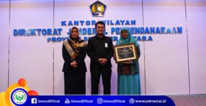 Unimed Jadi Lembaga Pengelola Anggaran Terbaik Tingkat Satker Sumatera Utara