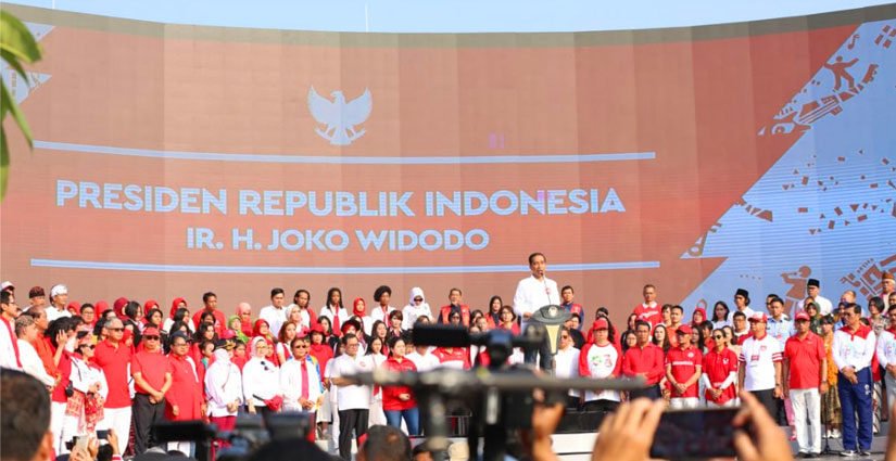 Ratusan Ribu Mahasiswa Sukseskan Harmoni Indonesia 2018